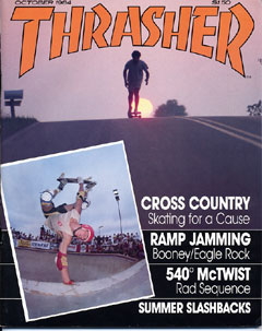 Thrasher cover from 1984
