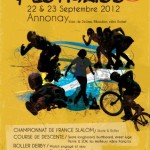 (Français) Annonay - Derniere étape de la Coupe de France Slalom 2012 - 22/23 Sept 2012