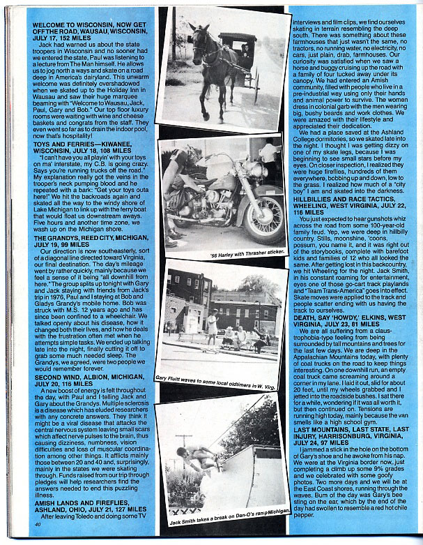 Skate Across America 1984, page 5