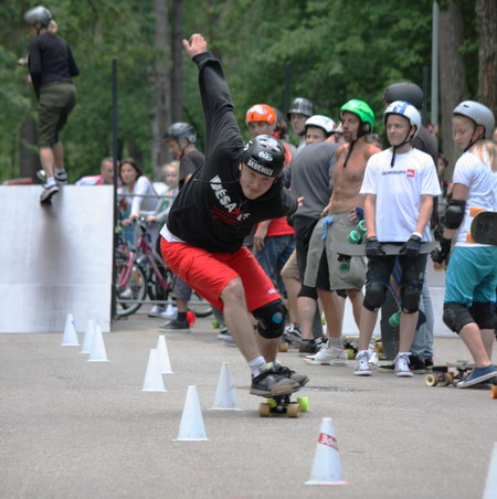 Janis Kuzmins, special slalom. Photo by: Jani Sderhll