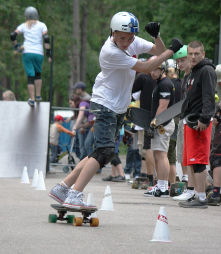 Edijs Jermacenko won all junior disciplines. Look out for him in the years to come! Photo by: Jani Söderhäll