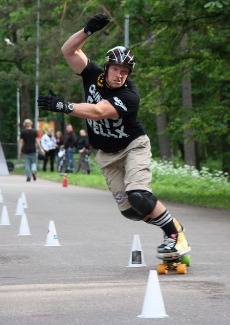 Mikael Hadestrand, made it to the podium in every discipline!. Photo by: Jani Sderhll
