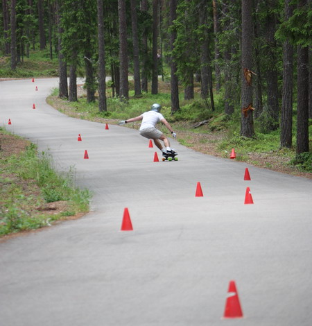 Viking in the excellent giant slalom course!  Photo: Jani Sderhll