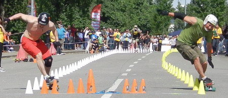 Milano Power Guys (left: Kuzmins, right: Giammarco)