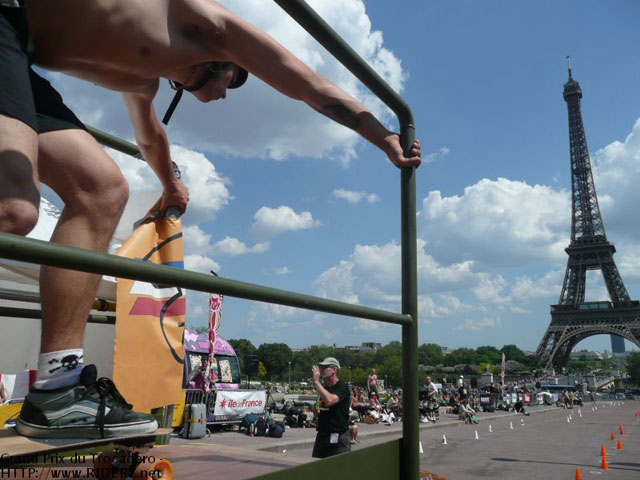 Trocadero Grand Prix - Paris Slalom World CupParis World Cup 2008. Dominik K ready to start.
Photo: